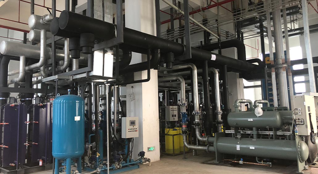 Cooling system for high-voltage terrestrial cable VCV project with extremely high voltage level