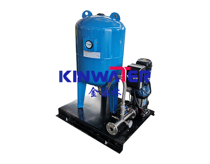 Vertical single-pump fixed-pressure water replenishment unit