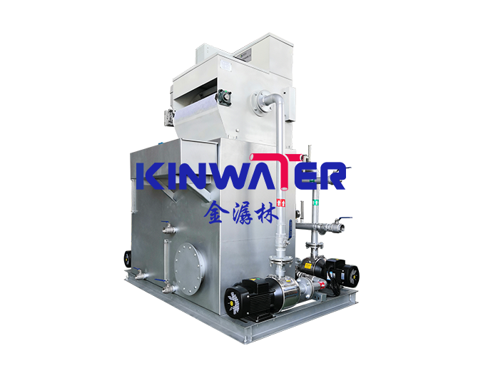 Quench Liquid Filtering and Cooling Integrated Machine